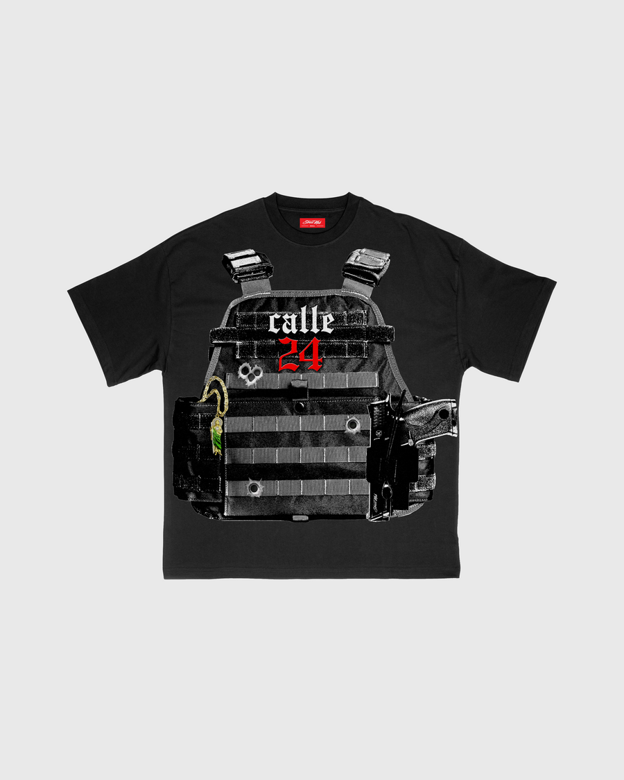 CALLE 24 - BLACK S/S TEE